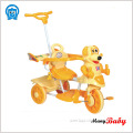 Double Seat kids plastic trikes Baby & Kids Tricycles with handbar